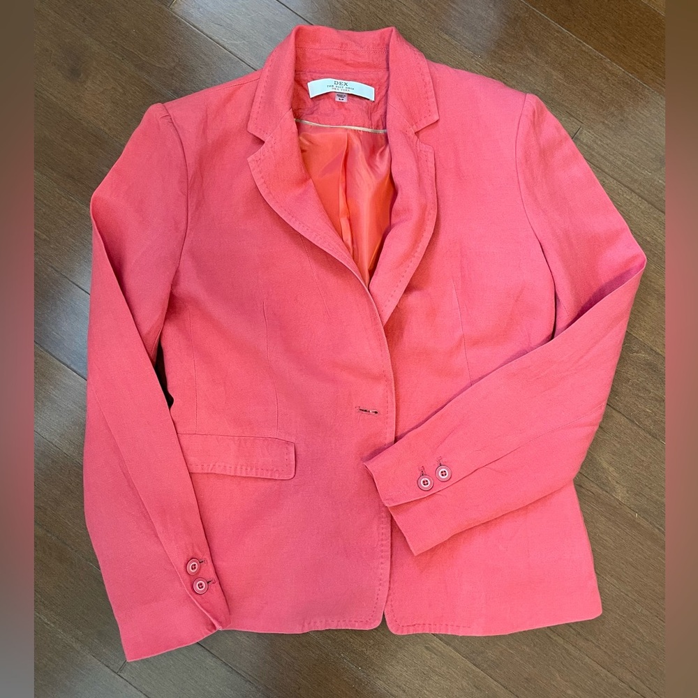 Never worn linen blazer